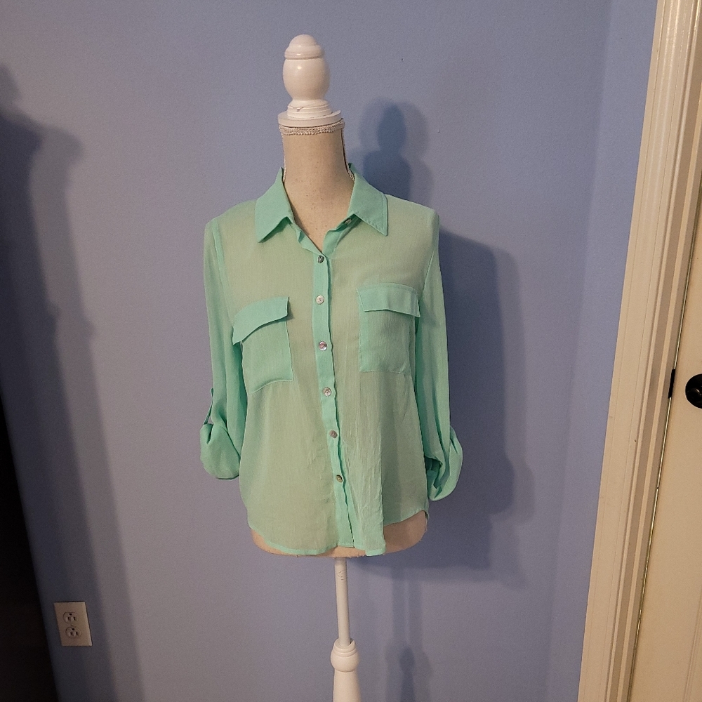 About A Girl Small Womens Blouse